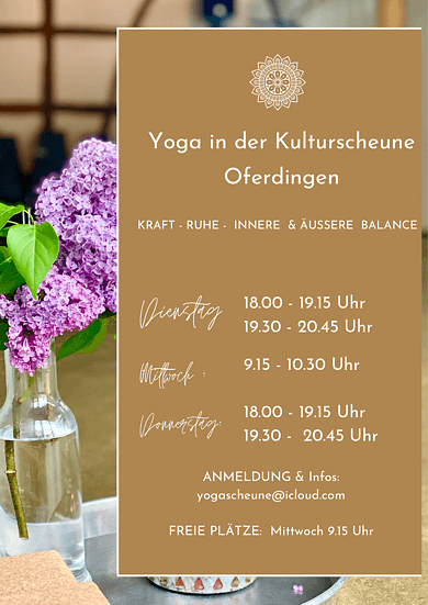 Yoga in der Kulturscheune Oferdingen